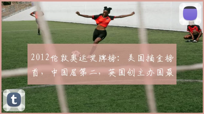 2012伦敦奥运奖牌榜：美国摘金榜首，中国居第二，英国创主办国最好成绩